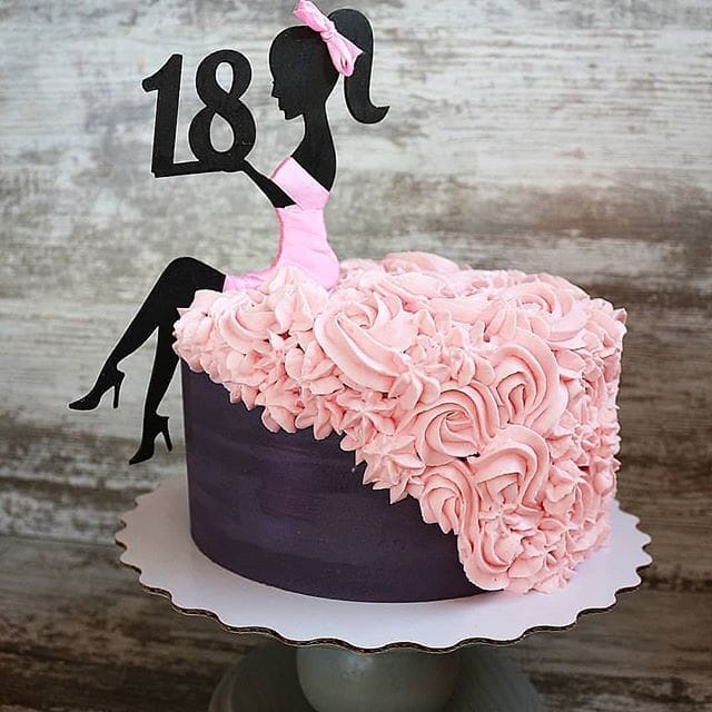 18th birthday cake 2024 designs for girl